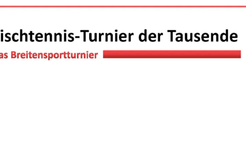 61. Tischtennis-Turnier der Tausende 2025